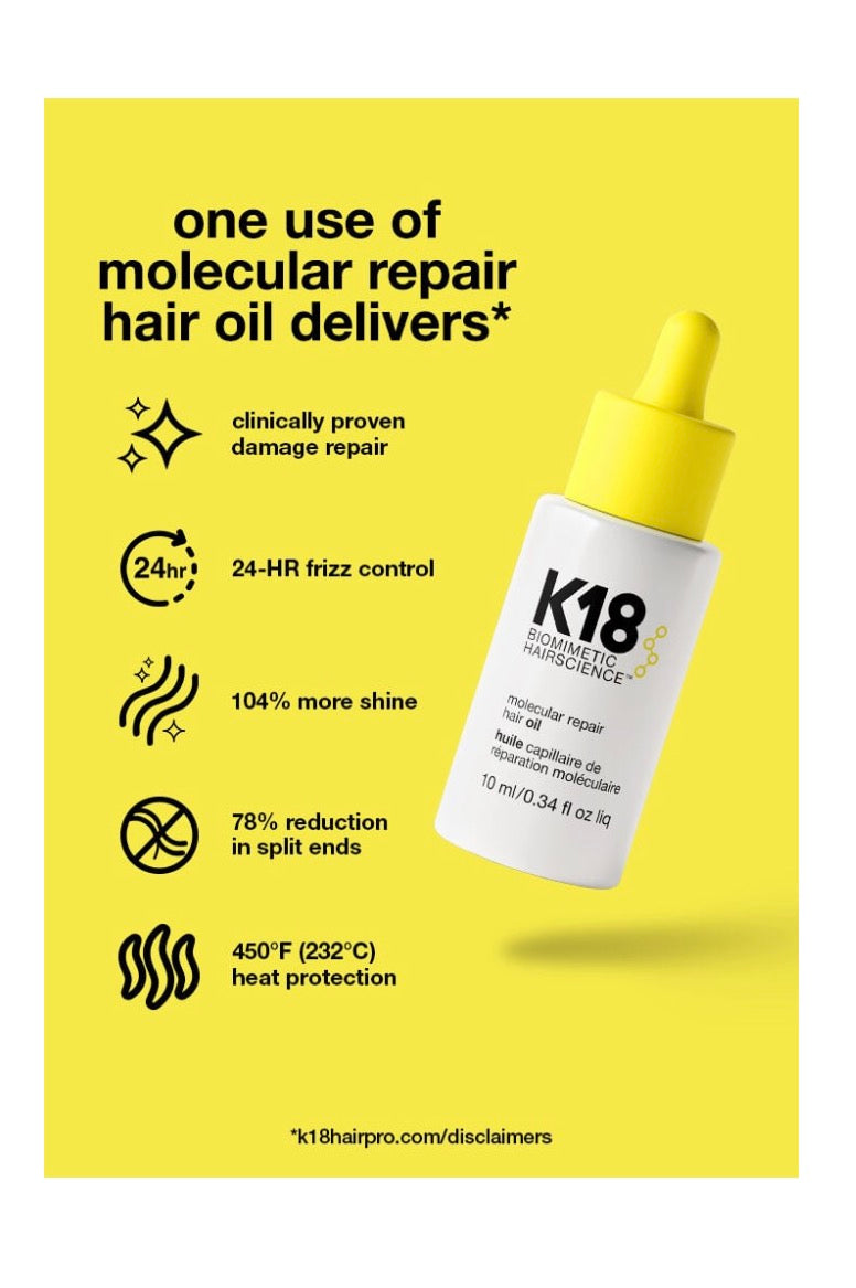 K18 Hair oil